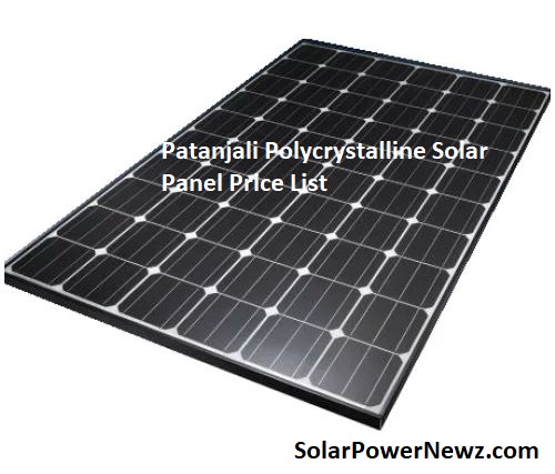 Patanjali-Polycrystalline-Solar-Panel-Price-List